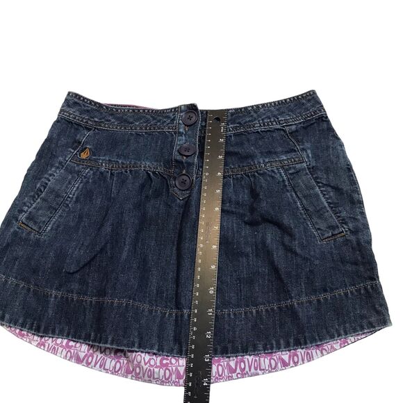 Vintage Y2K‎ volcom Mini Skirt size 7 - Picture 9 of 12
